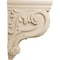 Ekena Millwork 4"W x 10 1/2"D x 14"H Large Hudson Acanthus Wood Corbel, Alder CORW04X11X14HDAL - alternate 4